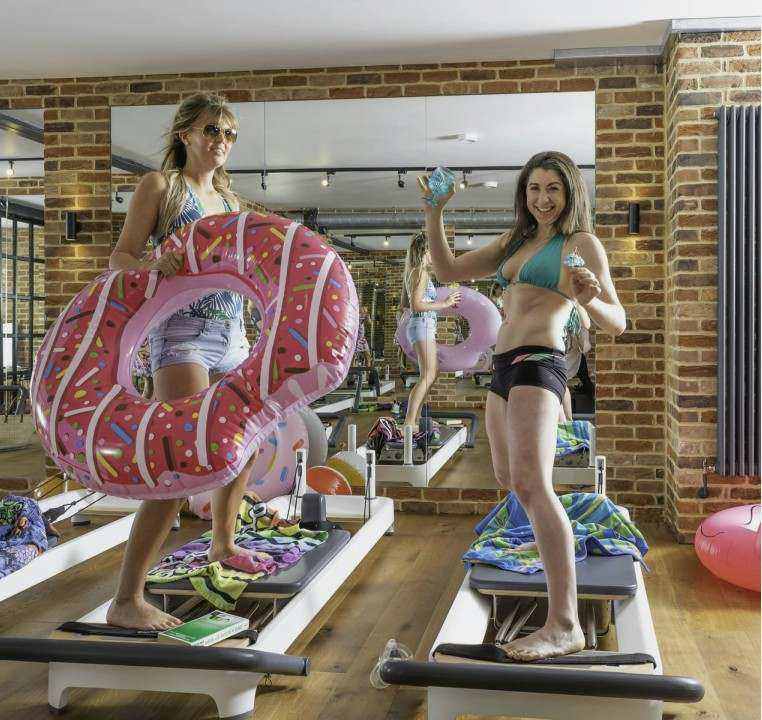 Läufer im Gym